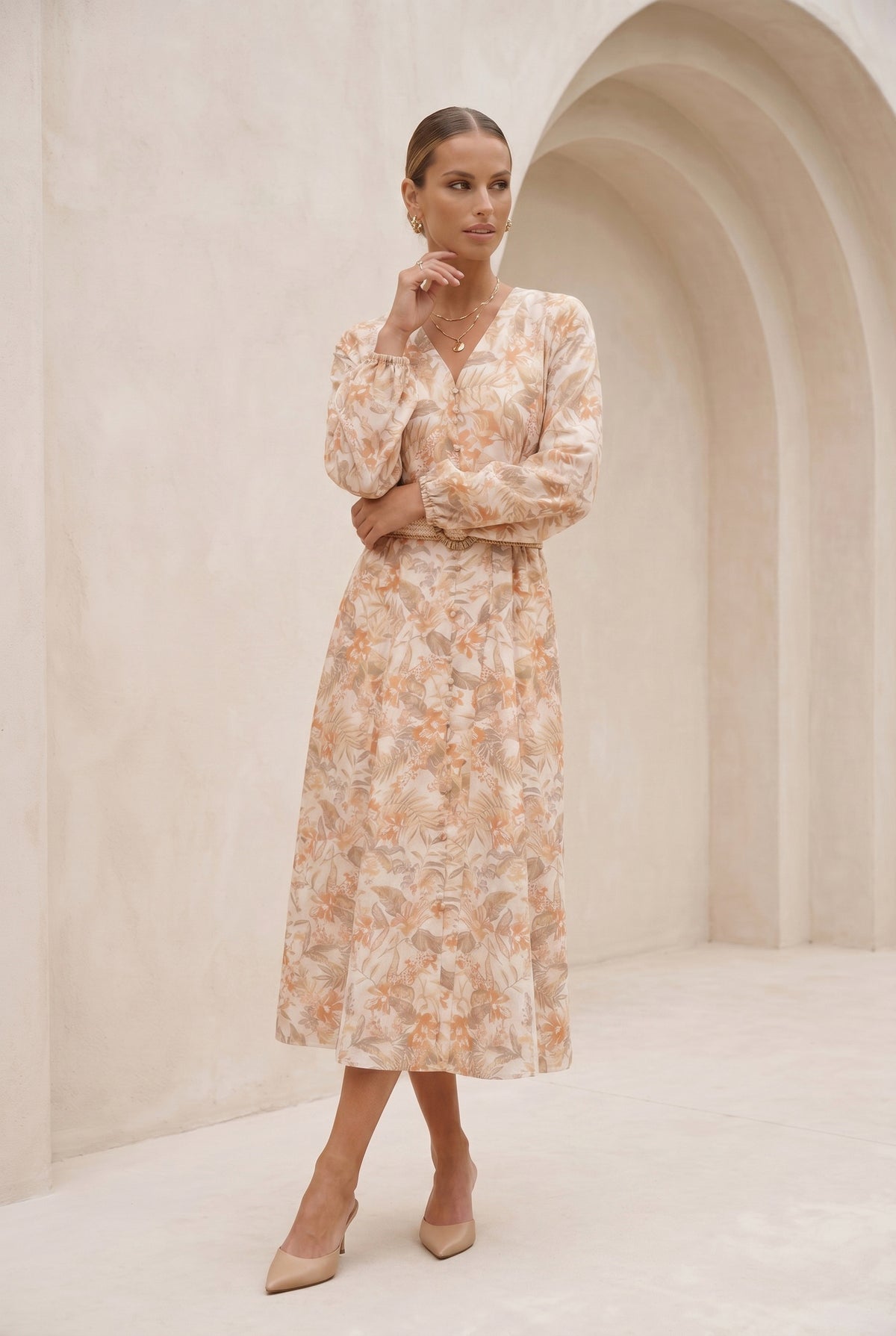 THISTLE LINEN DRESS