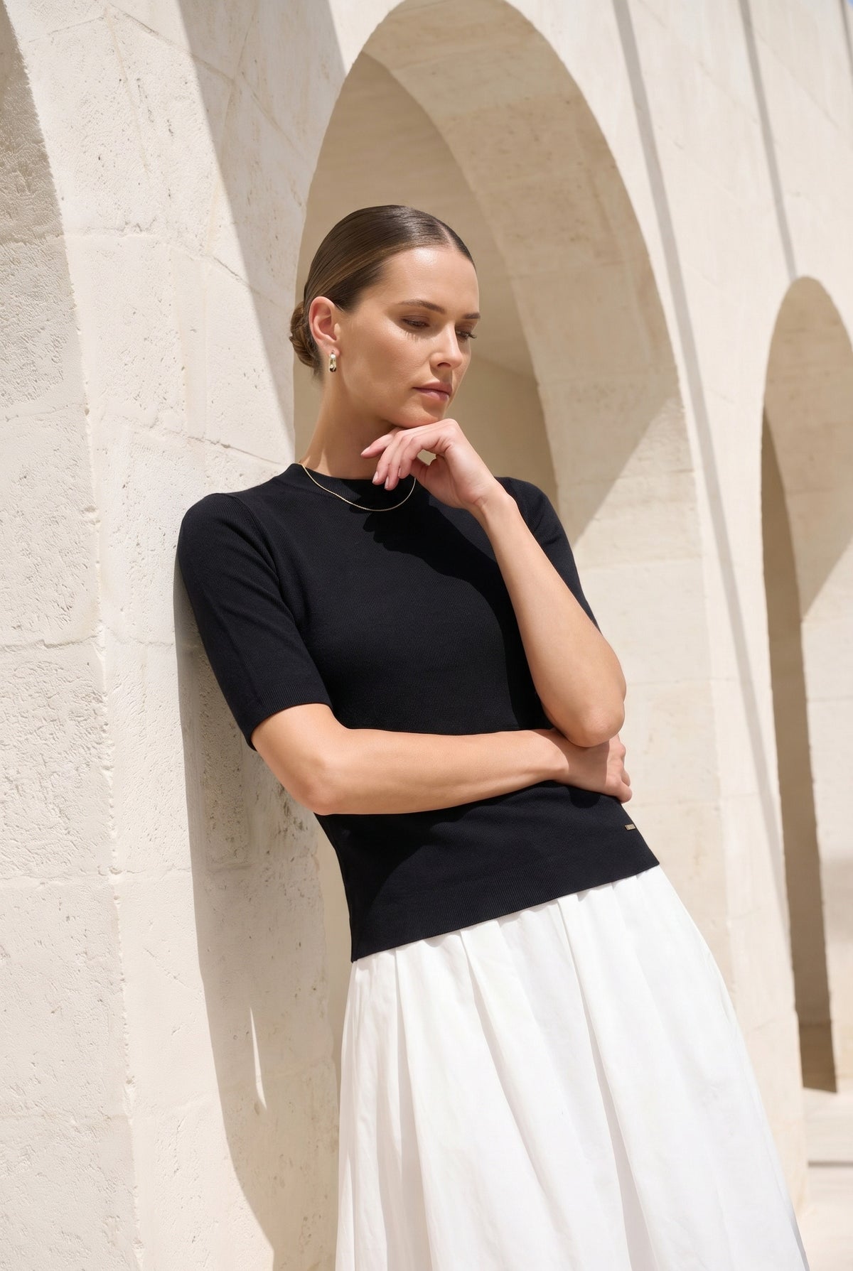 VERITY WOOL KNIT TOP