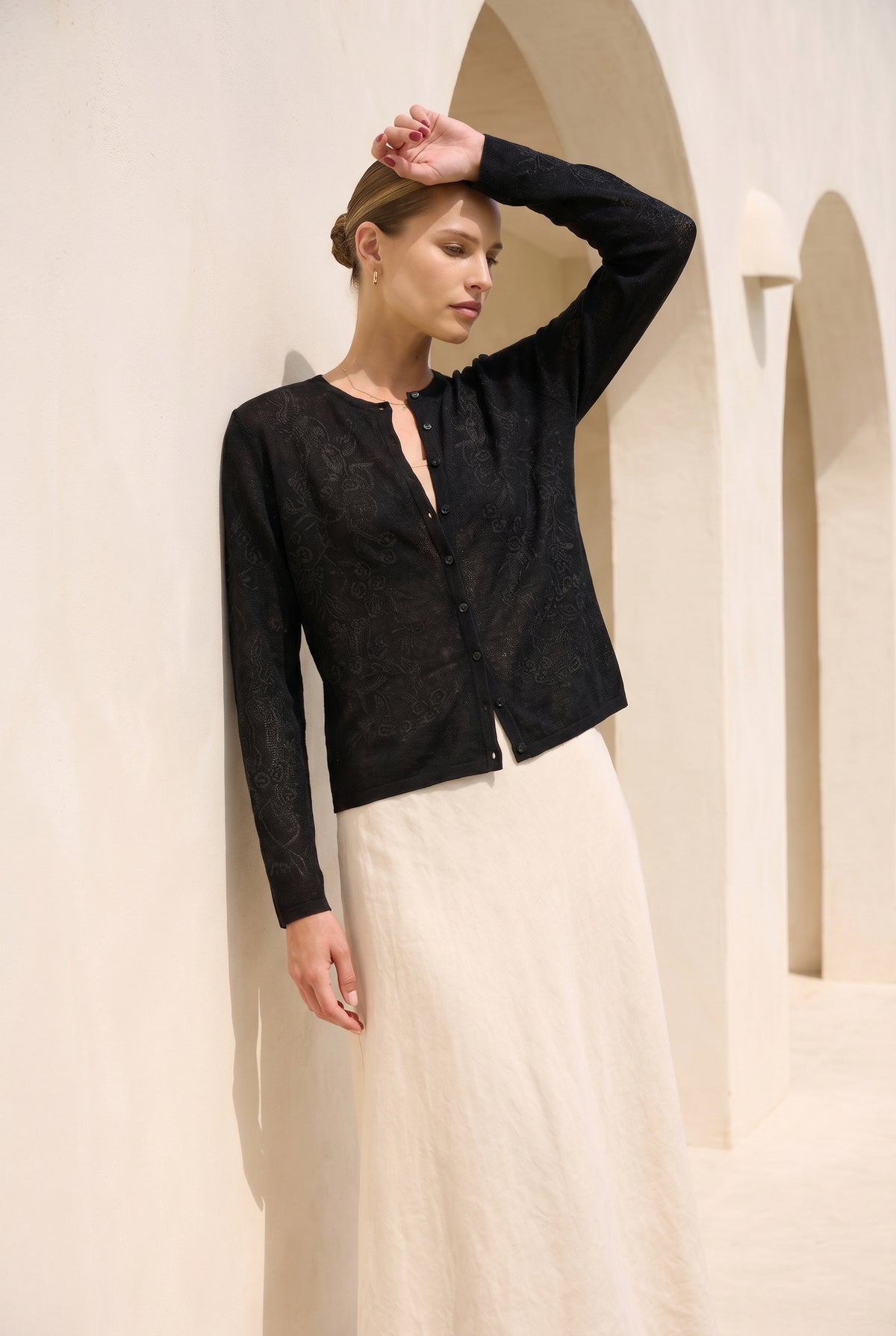 BENEDICT CASHMERE CARDIGAN