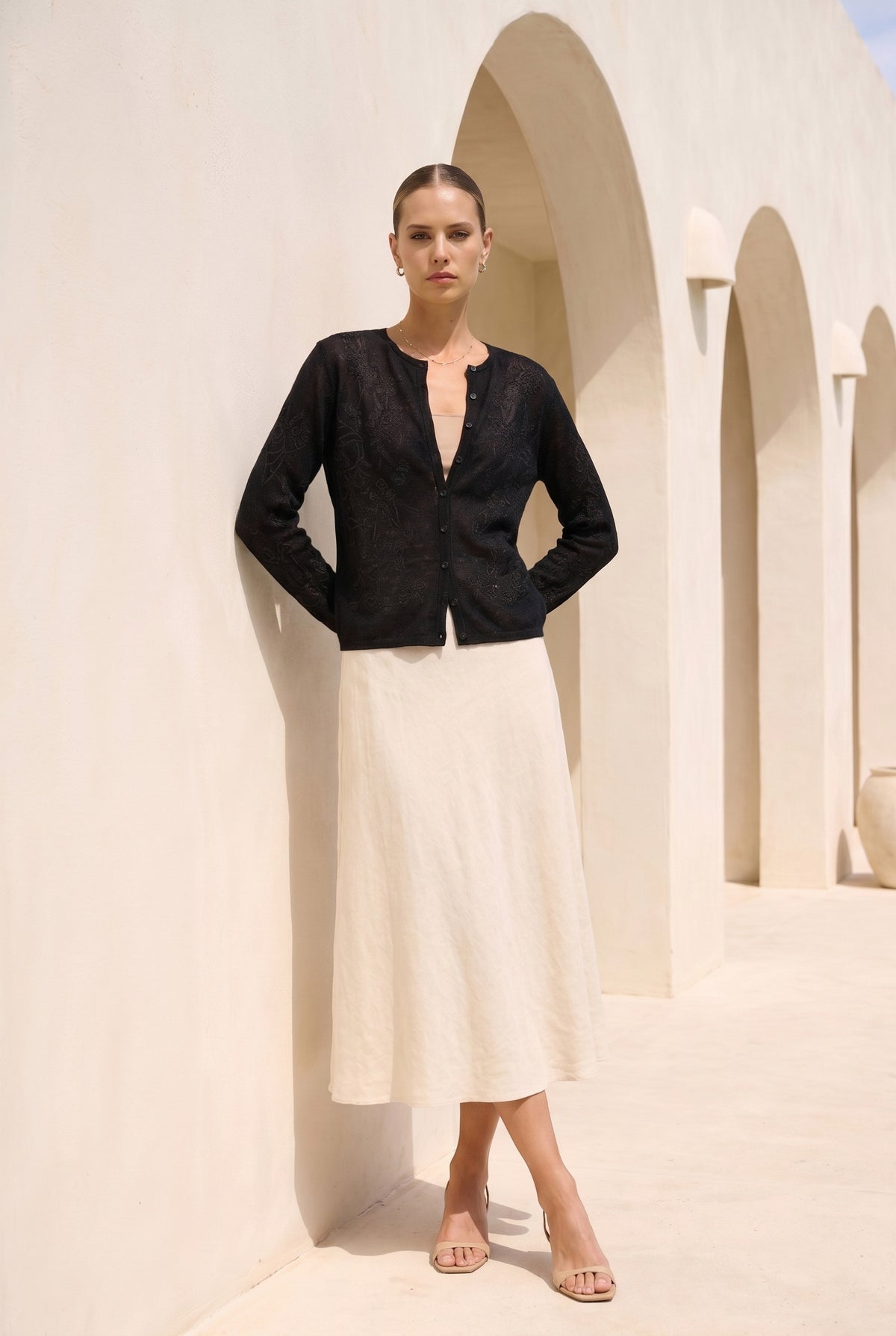 BENEDICT CASHMERE CARDIGAN