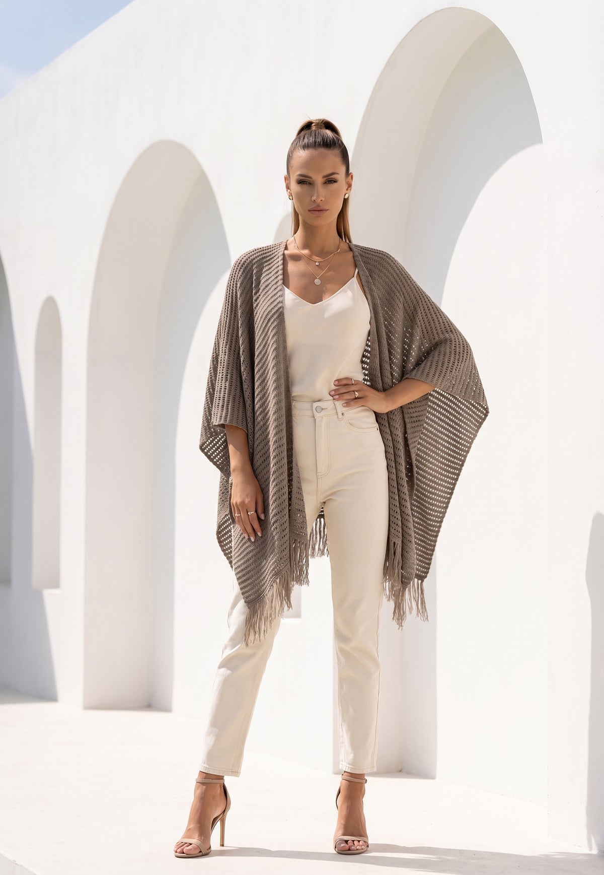 AMBER KNIT SHAWL