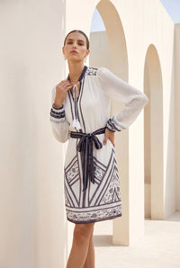 WINONA PRINTED SHORT DRESS