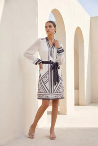 WINONA PRINTED SHORT DRESS