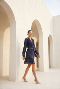 WINONA PRINTED SHORT DRESS