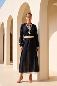 EMIE TIE DRESS