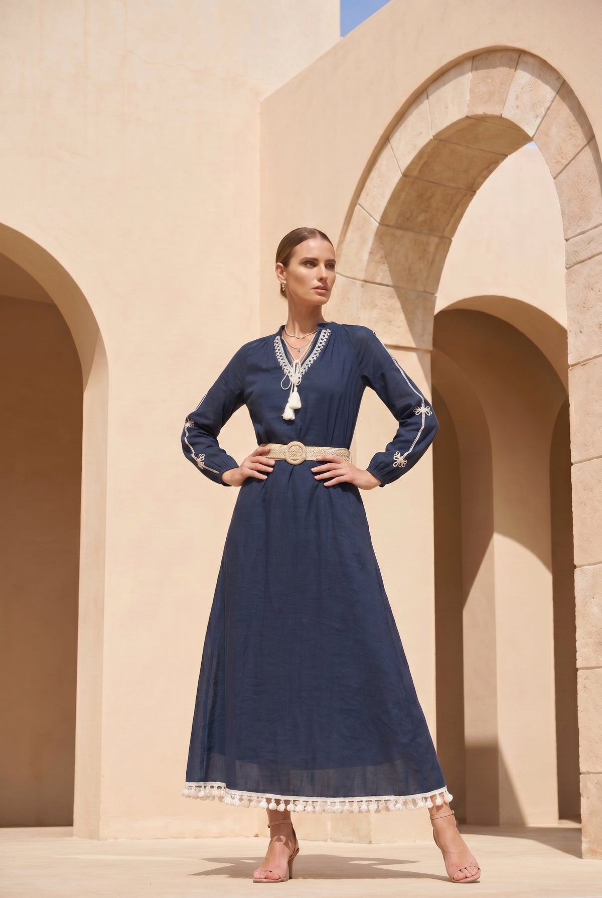 EMIE TIE DRESS