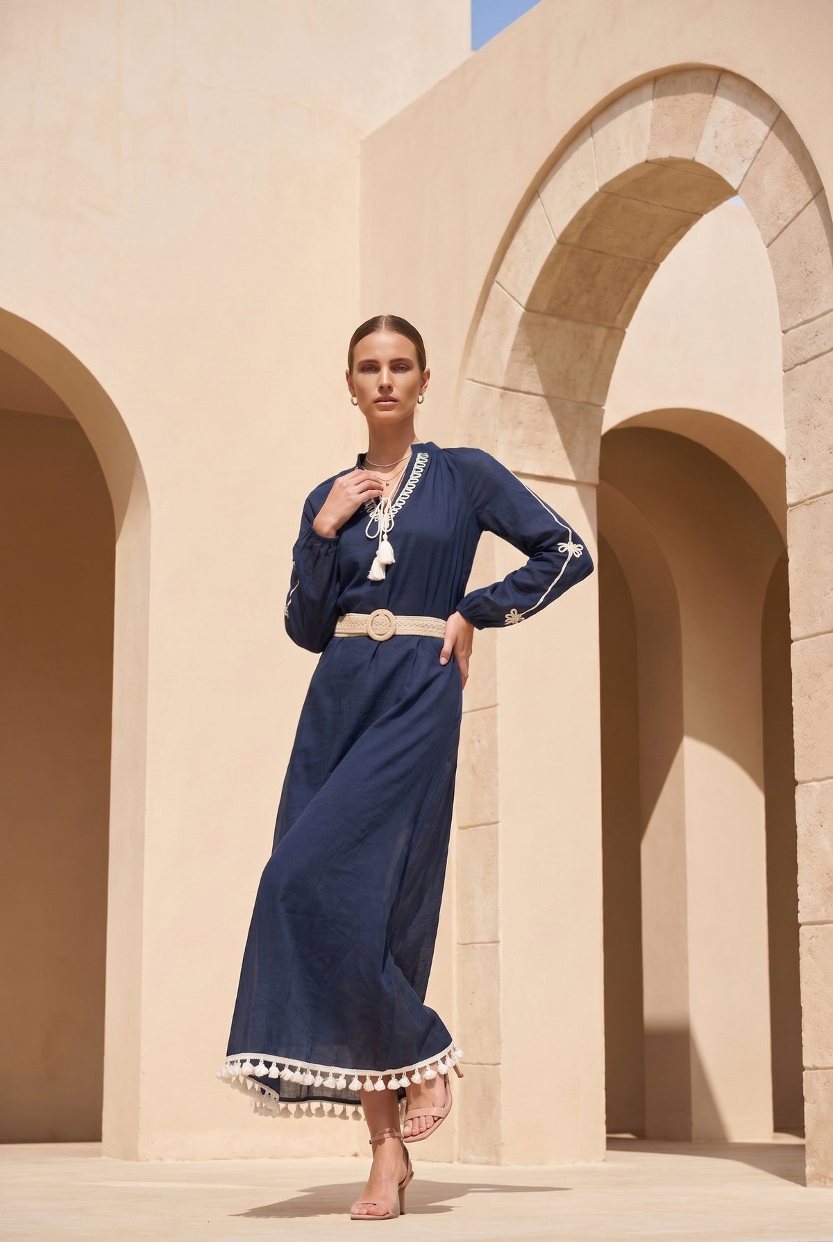 EMIE TIE DRESS