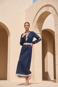 EMIE TIE DRESS