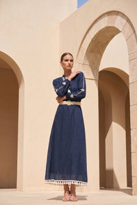 EMIE TIE DRESS