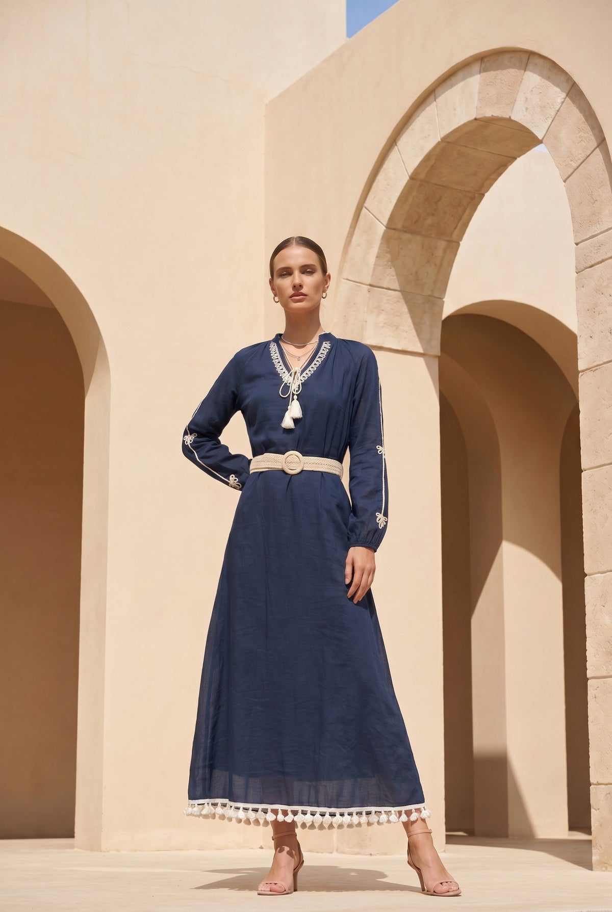 EMIE TIE DRESS