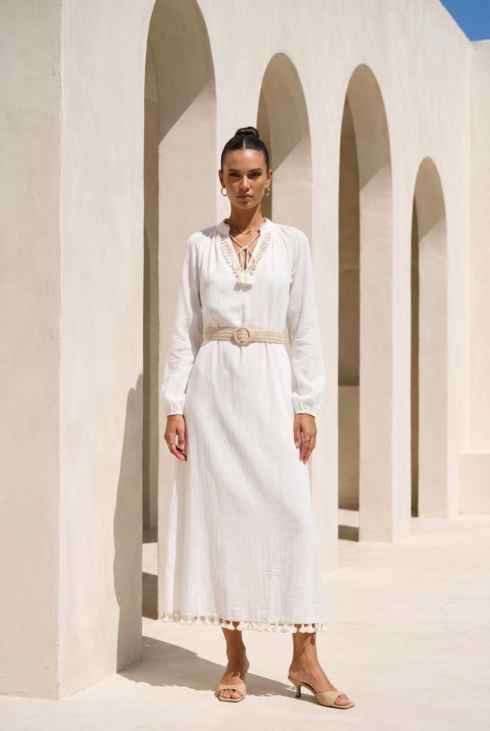EMIE TIE DRESS