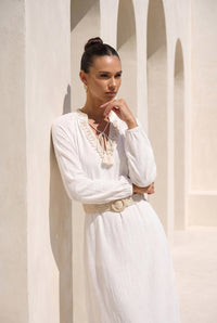 EMIE TIE DRESS
