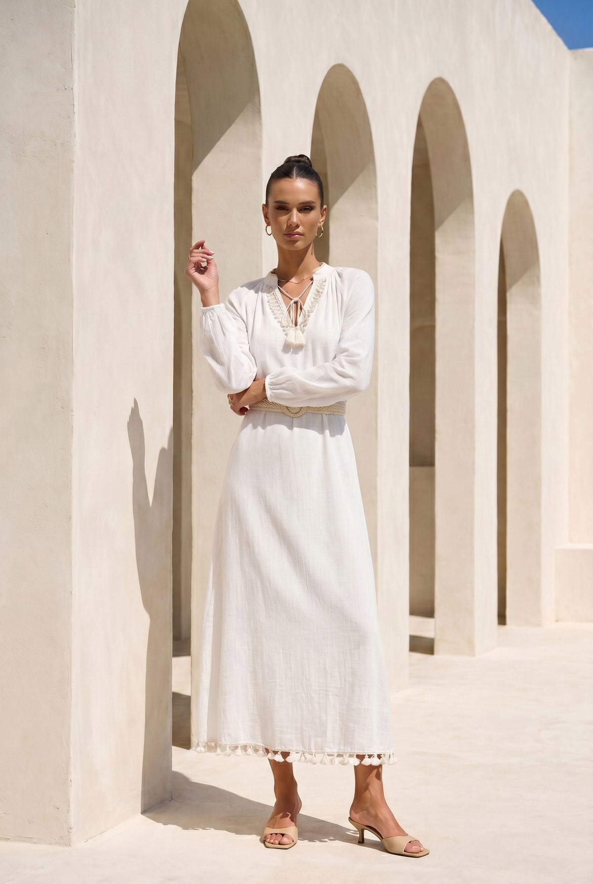EMIE TIE DRESS