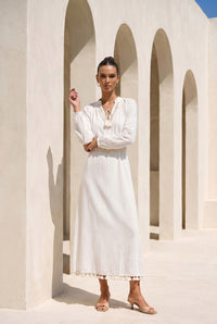 EMIE TIE DRESS