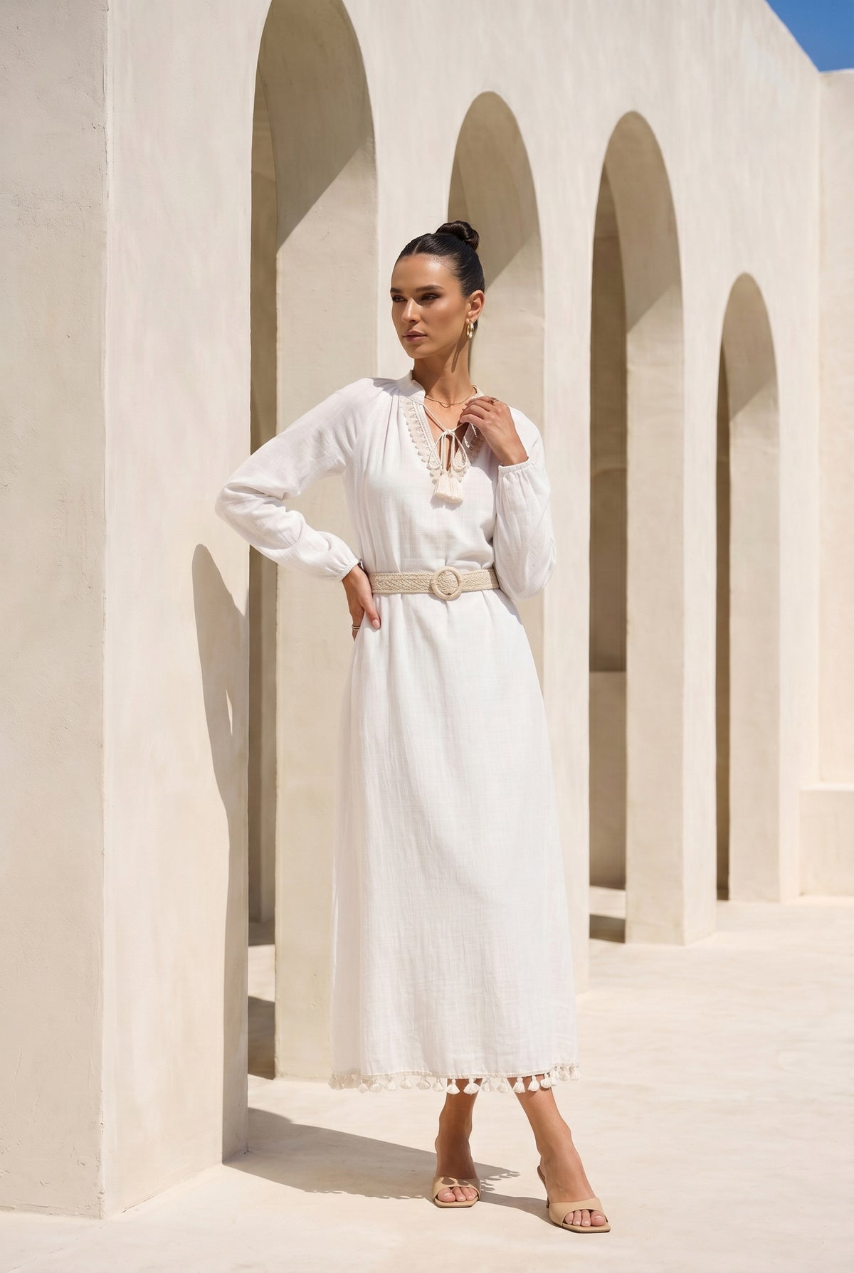 EMIE TIE DRESS