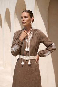 EMIE TIE DRESS