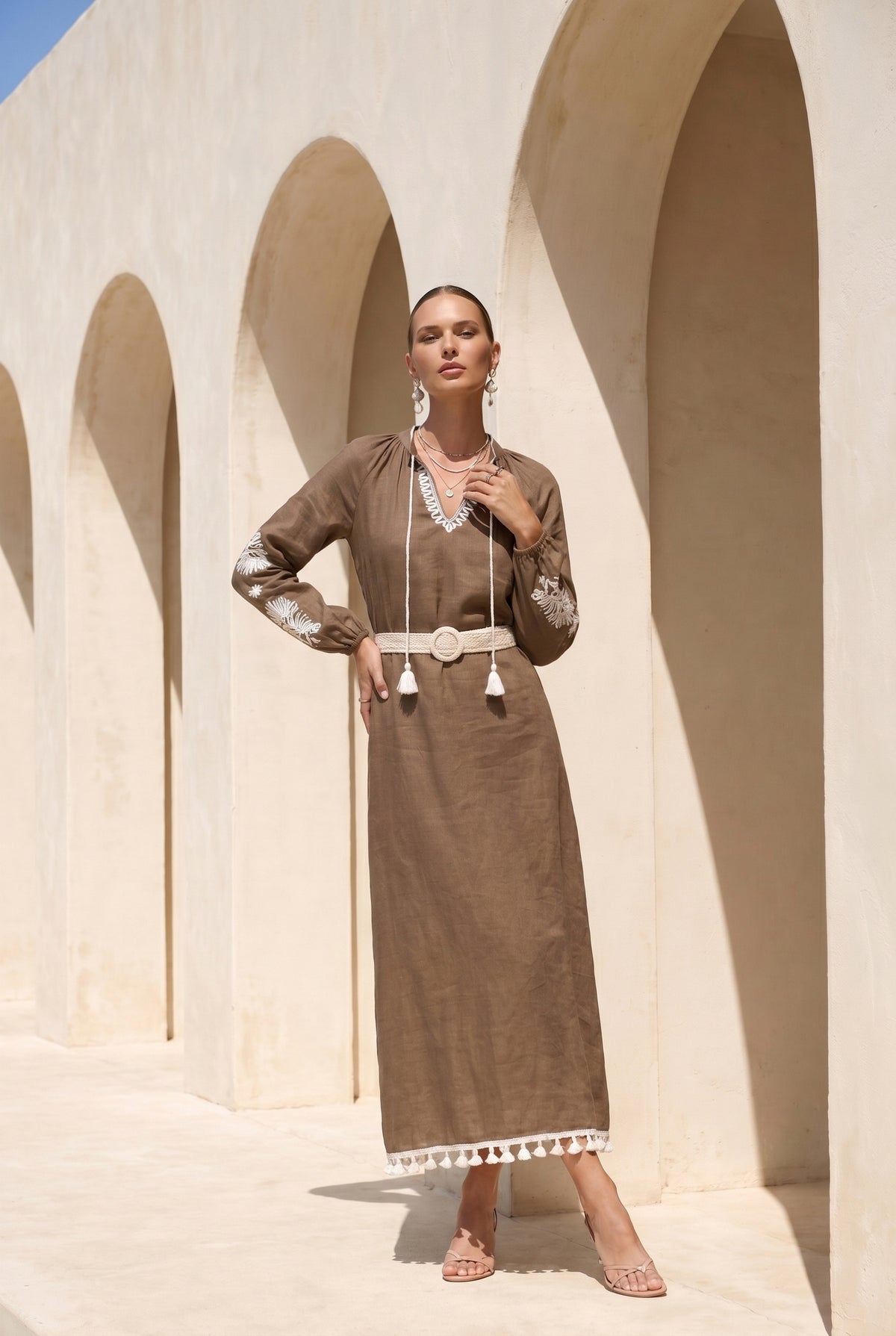 EMIE TIE DRESS