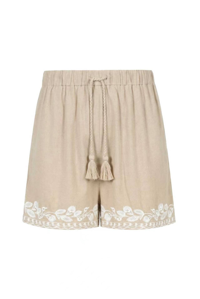 CEDAR EMBROIDERED SHORTS