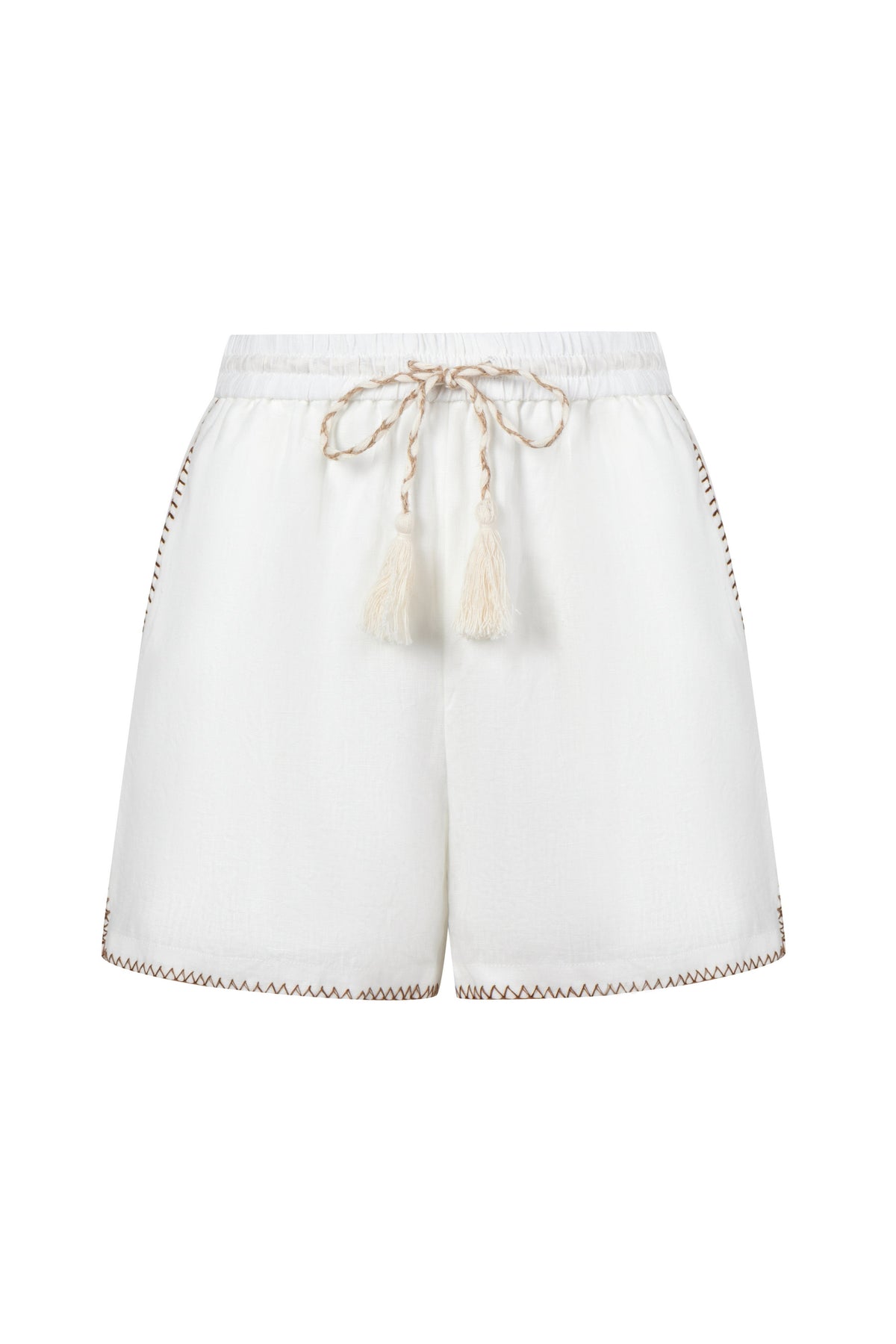 AVERY EMBROIDERED SHORTS