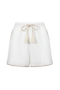 AVERY EMBROIDERED SHORTS