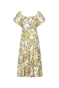 COCO LINEN LONG DRESS