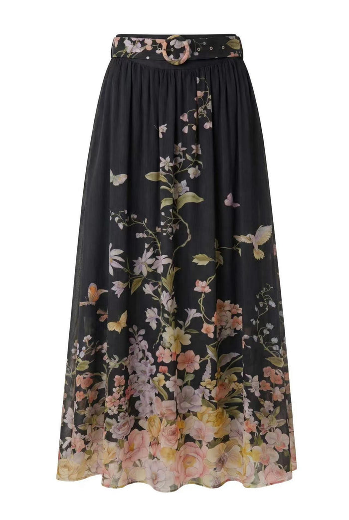 LOUETTA PRINTED SKIRT