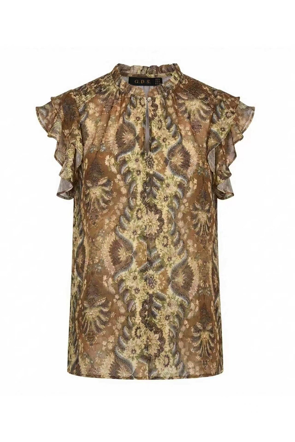 ALIDA PRINTED BLOUSE