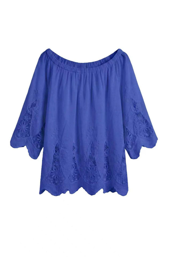 CALISTA COTTON BLOUSE