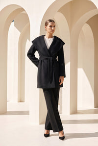 CARMEN HOODED SHORT COAT