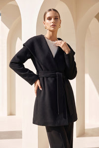 CARMEN HOODED SHORT COAT