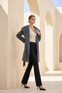 CARMEN HOODED SHORT COAT