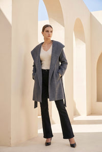 CARMEN HOODED SHORT COAT