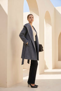 CARMEN HOODED SHORT COAT