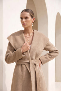 CARMEN HOODED SHORT COAT