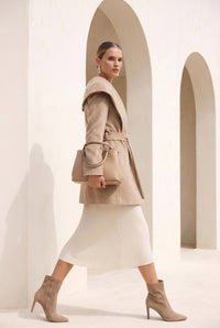 CARMEN HOODED SHORT COAT
