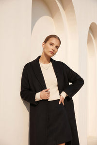 CARMEN WRAP COAT
