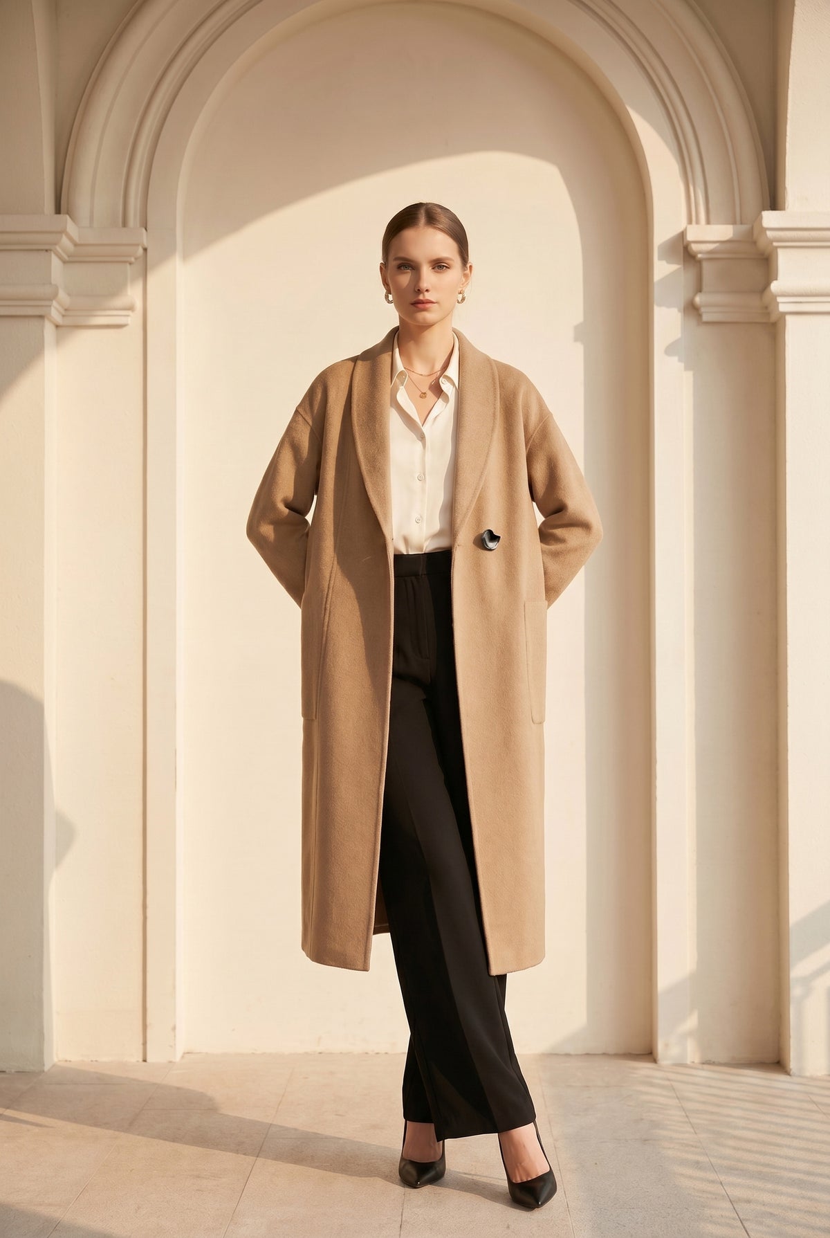 CARMEN WRAP COAT