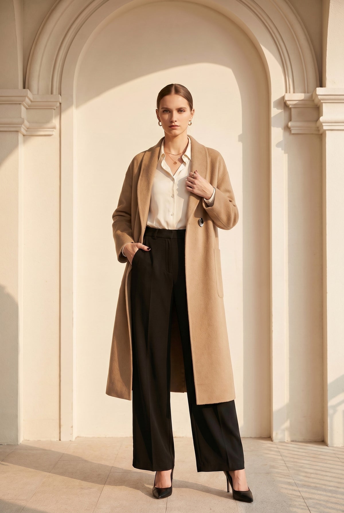 CARMEN WRAP COAT