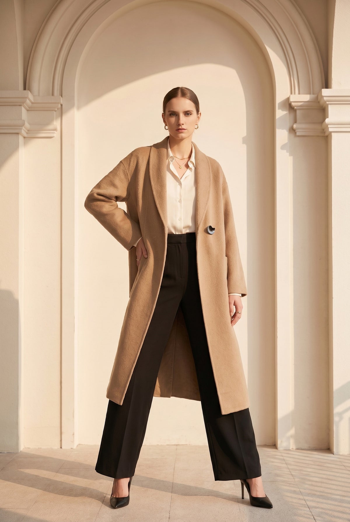 CARMEN WRAP COAT