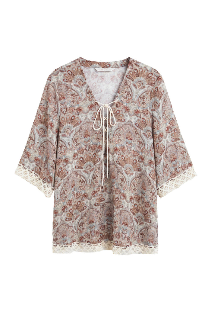 BRIGG PRINTED BLOUSE