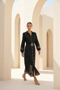MARIBEL EMBROIDERED DRESS