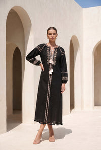 MAPLE EMBROIDERED DRESS