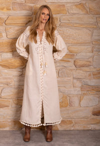 MAPLE EMBROIDERED DRESS