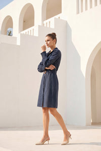 OCEANE EMBROIDERED DRESS
