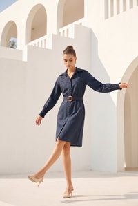 OCEANE EMBROIDERED DRESS