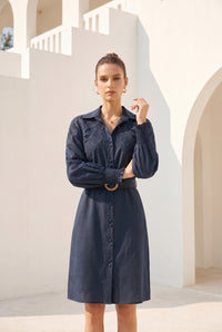 OCEANE EMBROIDERED DRESS