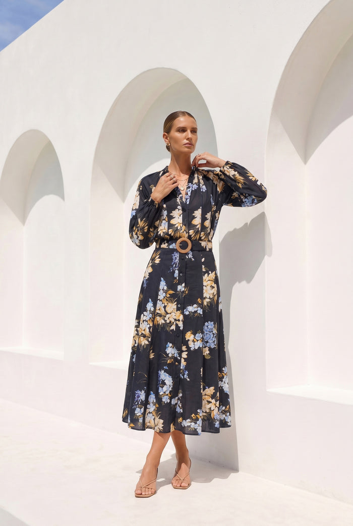 INES TENCEL BLOUSE