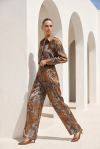 POLKA PRINTED PANTS