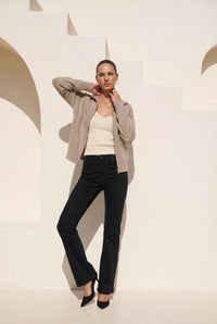 VALERIAN WOOL ZIP CARDIGAN