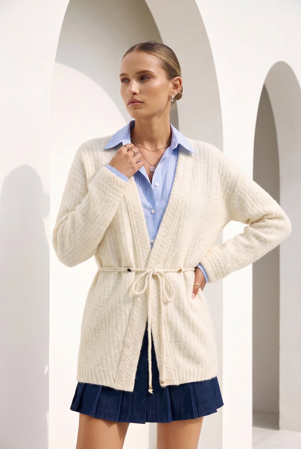 GIZELLE YAK CARDIGAN